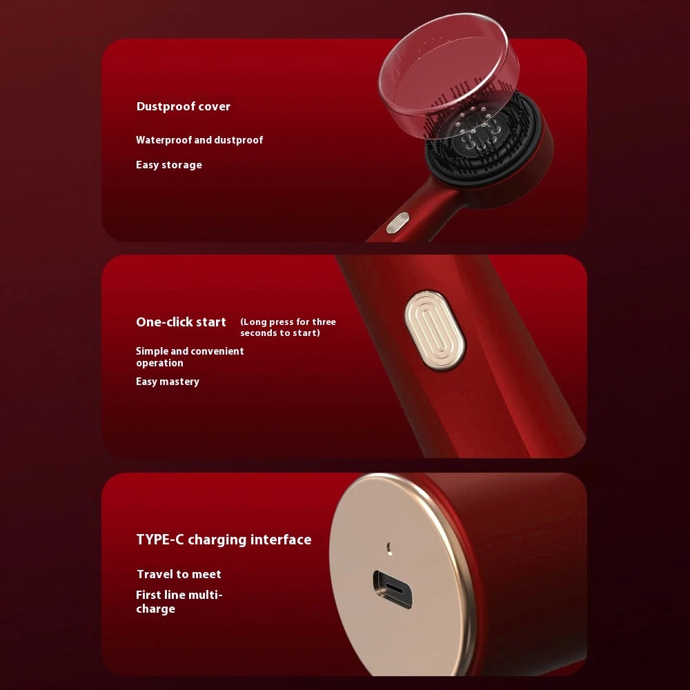 Red Light Therapy Hair Growth Scalp Massager