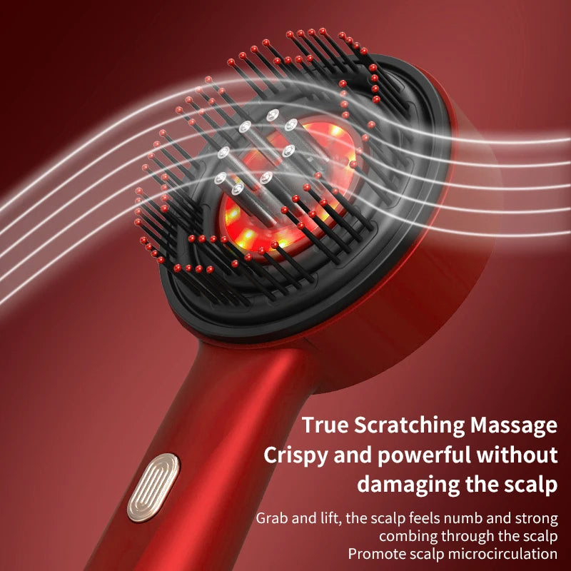 Red Light Therapy Hair Growth Scalp Massager