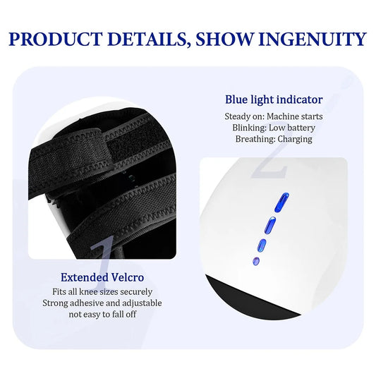 Foreverlily Smart Knee Massager with Vibration & Air Pressure